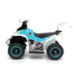 Elektrická štvorkolka GTS1188-A - bielo-modrá